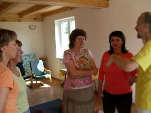 Tady a teď. A zpěv